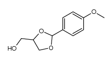 [2-(4-methoxy-phenyl)-[1,3]dioxolan-4-yl]-methanol Structure