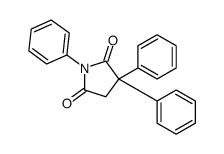 1,3,3-triphenylpyrrolidine-2,5-dione Structure
