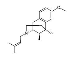 O-methyl pentazocine Structure