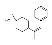 1-methyl-4-(1-phenylprop-1-en-2-yl)cyclohexan-1-ol Structure