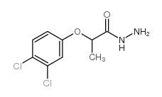 2-(3,4-二氯苯氧基)丙酰肼结构式