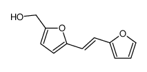 [5-[2-(furan-2-yl)ethenyl]furan-2-yl]methanol结构式