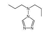 N,N-dipropyl-1,2,4-triazol-4-amine结构式