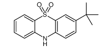 3-tert-butyl-10H-phenothiazine 5,5-dioxide结构式