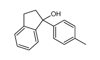 1-(4-methylphenyl)-2,3-dihydroinden-1-ol结构式