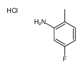 5-fluoro-2-methylaniline,hydrochloride Structure