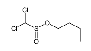 butyl dichloromethanesulfinate Structure