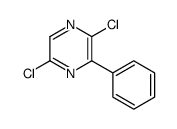 2,5-二氯-3-苯基吡嗪结构式