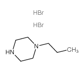 1-n-propylpiperazine dihydrobromide Structure