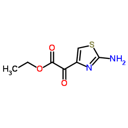 Ethyl 2-(2-aminothiazol-4-yl)-2-oxoacetate Structure
