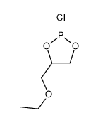 2-chloro-4-(ethoxymethyl)-1,3,2-dioxaphospholane Structure