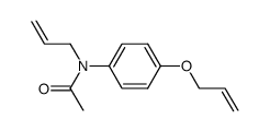 N-allyl-N-(4-(allyloxy)phenyl)acetamide Structure