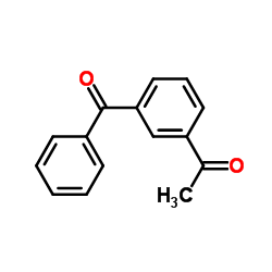 3-乙酰苯甲酮结构式