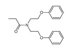 N,N-bis(2-phenoxyethyl)propionoamide结构式