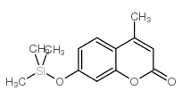 4-Methyl-7-trimethylsilyloxycoumarin Structure