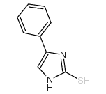 4-苯基咪唑-2-硫醇结构式