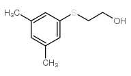 2-((3,5-二甲基苯基)硫代)乙-1-醇结构式