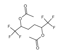 2,5-diacetoxy-1,1,1,6,6,6-hexafluoro-hexane Structure