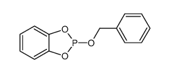 2-phenylmethoxy-1,3,2-benzodioxaphosphole结构式