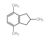 1H-Indene,2,3-dihydro-2,4,7-trimethyl- Structure