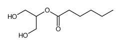 2-hexanoyloxy-propane-1,3-diol结构式