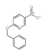 2-(苄氧基)-5-硝基吡啶结构式