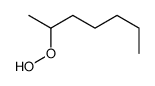 2-hydroperoxyheptane Structure