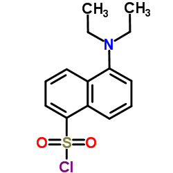 5-DIETHYLAMINO-NAPHTHALENE-1-SULFONYL CHLORIDE结构式