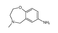 4-methyl-3,5-dihydro-2H-1,4-benzoxazepin-7-amine Structure