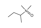 sec-butyl-dimethyl-amine oxide结构式