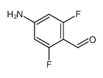 4-氨基-2,6-二氟苯甲醛结构式
