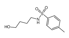 N-(4-hydroxybutyl)-4-methylbenzenesulfonamide结构式