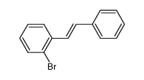 1-bromo-2-(2-phenylethenyl)benzene Structure