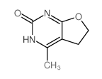 5-methyl-9-oxa-2,4-diazabicyclo[4.3.0]nona-1,5-dien-3-one结构式