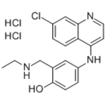 N-Desethyl amodiaquine dihydrochloride Structure
