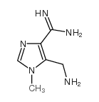 1-甲基-5-(甲基氨基)-1H-咪唑-4-羧酰胺结构式
