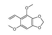 5-ethenyl-4,6-dimethoxy-1,3-benzodioxole Structure