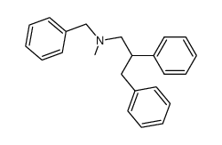 N-methyl-N-benzyl-2,3-diphenylpropylamine Structure