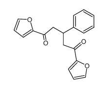 1,5-Bis(2-furyl)-3-phenylpentan-1,5-dion结构式