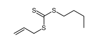 butylsulfanyl(prop-2-enylsulfanyl)methanethione结构式