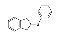 2-indanyl phenyl sulphide Structure