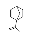 4-prop-1-en-2-ylbicyclo[2.2.1]hept-2-ene结构式