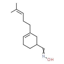 3-(4-methyl-3-pentenyl)cyclohex-3-ene-1-carbaldehyde oxime结构式