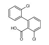 2-chloro-6-(2-chlorophenyl)benzoic acid Structure