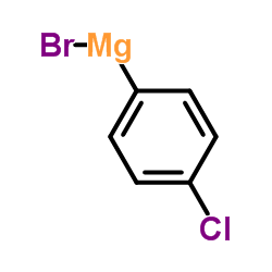 Bromo(4-chlorophenyl)magnesium structure