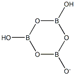 Borate (B3O63-),dihydrogen (9CI)结构式