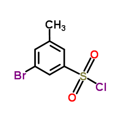 3-溴-5-甲基苯-1-磺酰氯结构式