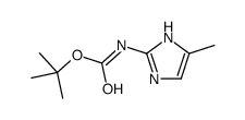 tert-butyl N-(5-methyl-1H-imidazol-2-yl)carbamate Structure