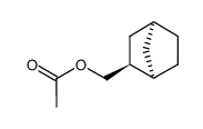 Essigsaeure-<8,9,10-trinorbornan-2-endo-methyl>ester结构式