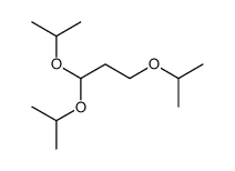 1,1,3-tri(propan-2-yloxy)propane结构式